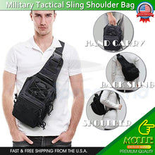 Load image into Gallery viewer, Tactical Sling Bag Military Outdoor MOLLE Crossbody Shoulder Backpack Chest Pack