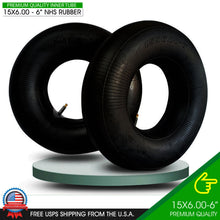 Load image into Gallery viewer, 2PCS Tire Inner Tubes Lawn Mower 15X6.00-6 TR13 ATV Go Kart Wagon Quad 15x600x6