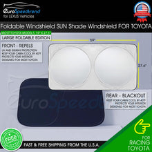 Load image into Gallery viewer, For Toyota Large Foldable Sunshade Visor Front Windshield Cover UV Protection