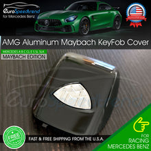 Load image into Gallery viewer, MAYBACH Key Cover AMG 2020 Emblem Remote Fob Aluminum Silver Mercedes Benz OEM