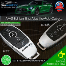 Load image into Gallery viewer, AMG Edition Key Cover Emblem Remote Zinc Alloy FOB Mercedes Benz S E G Class OE