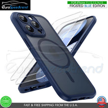Load image into Gallery viewer, For iPhone 15 Pro Case 14 Max Frosted Mag Safe Shockproof Camera Cover 13 12 11
