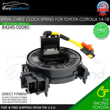 Load image into Gallery viewer, Fit Toyota Corolla Clock Spring 2014 2015 2016 2017 2018 Spiral Cable 8924502080
