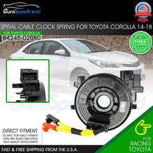 Load image into Gallery viewer, Fit Toyota Corolla Clock Spring 2014 2015 2016 2017 2018 Spiral Cable 8924502080

