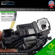Load image into Gallery viewer, Spiral Cable Fit Ford Explorer Clock Spring 2011 2012 2013 2014 2015 GB5Z14A664C
