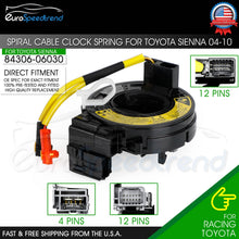 Load image into Gallery viewer, Clock Spring For Toyota Sienna 2004-2010 Spiral Cable V6 3.3L 3.5L 84306-06030
