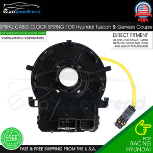 Spiral Cable Clock Spring for Hyundai Tuscon 2011-2015 93490-2M300 Single Wire