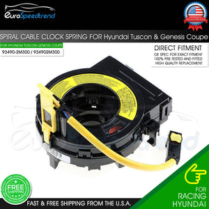 Spiral Cable Clock Spring for Hyundai Tuscon 2011-2015 93490-2M300 Single Wire
