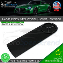 Load image into Gallery viewer, AMG Spare Wheel Cover Gloss Black Out Star Decal Badge Emblem For Mercedes Benz W463 W465 G63 G65
