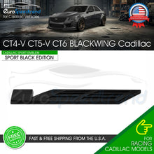 Load image into Gallery viewer, Black Blackwing Emblem For Cadillac CT4-V CT5-V CT6 Sport Badge
