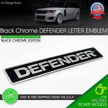 Load image into Gallery viewer, Classic Front Grille Emblem Metal Badge For Land Rover Defender 1992-2006
