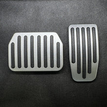 Load image into Gallery viewer, Silver Aluminum Pedal Cover Non-Slip Performance Style Accessories Model 3 Y
