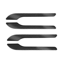 Load image into Gallery viewer, 4 Gloss Carbon Fiber Style Door Handle Trim Cover Accessories Tesla Model 3 Y

