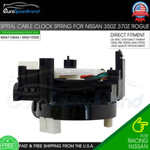 Load image into Gallery viewer, Clock Spring for Nissan Versa Murano Rogue B5567-CB66A 25567-ET025 Spiral Cable
