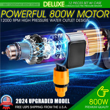 Load image into Gallery viewer, Cordless Electric High Pressure Water Spray Gun Car Washer Portable Cleaner Tool
