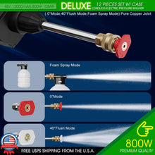Load image into Gallery viewer, Cordless Electric High Pressure Water Spray Gun Car Washer Portable Cleaner Tool
