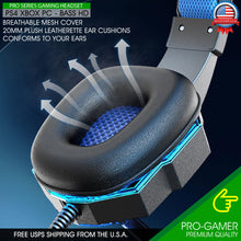 Load image into Gallery viewer, Gaming Headset w/ Mic for PS4 PS5 PC Laptop Xbox One Switch Surround Sound 3.5mm
