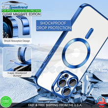 Load image into Gallery viewer, Mag Safe Case For iPhone 11 Pro Max Clear TPU with Camera Lens Cover Shockproof
