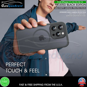 Frosted MagSafe Case For iPhone 13 Pro Max Shockproof Camera Len Cover Heavyduty