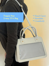 Load image into Gallery viewer, Elegant Trapez Star Ita Bag Shoulder Carry Top Handle Crossbody Bag
