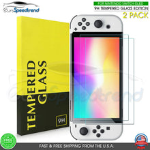 Load image into Gallery viewer, For Nintendo Switch OLED 2-Pack Tempered Glass Screen Protector 2021 9H
