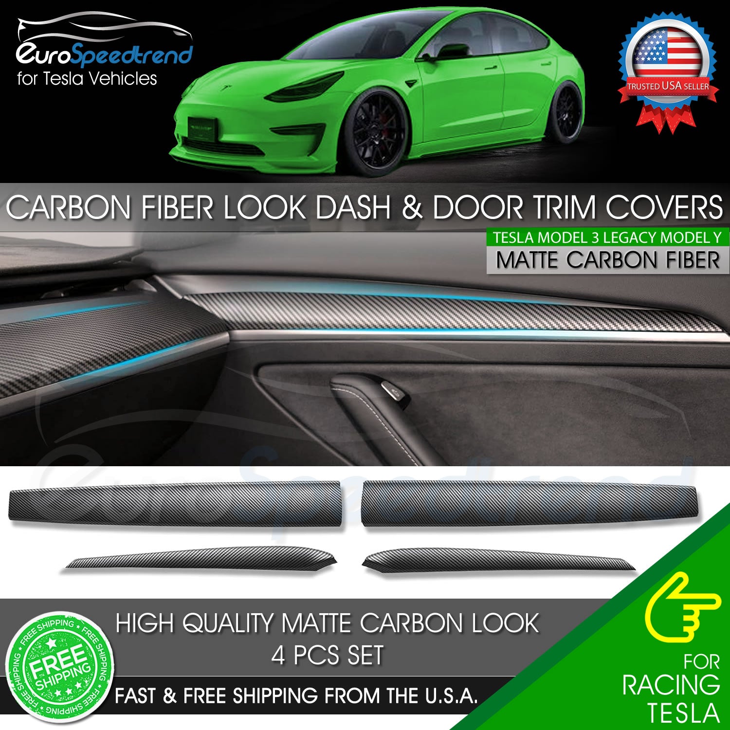 Tesla Model 3 Y Silicone Screen Edge Protect Frame – -Premium EV&Tesla Accessories - View #7
