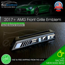 Load image into Gallery viewer, AMG Front Grille Emblem for Mercedes Benz Radiator Badge W205 C63S C43 E63 G OEM

