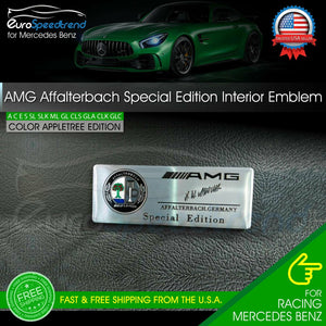 AMG Metal Affalterbach Emblem Special Edition Interior Side Fender Trunk Badge